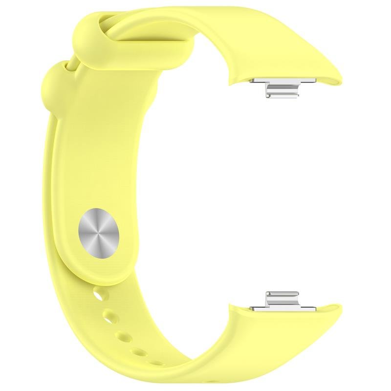 Telcon silikona siksniņa MI Band 8 PRO/M8 PRO (6)., dzeltena