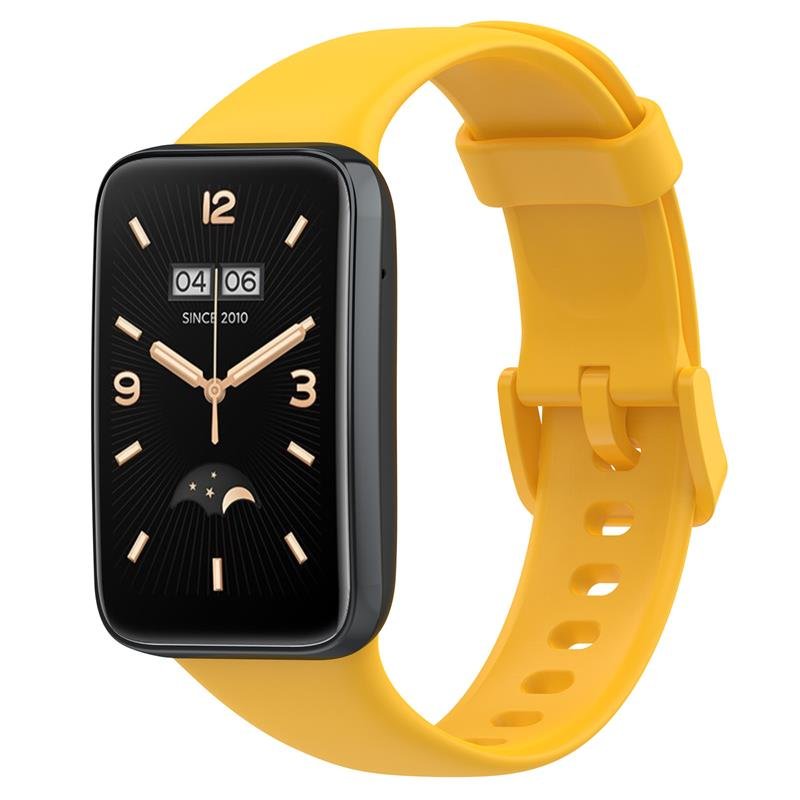 Telcon silikona siksniņa MI Band 7 PRO/ M7 PRO (9)., dzeltena
