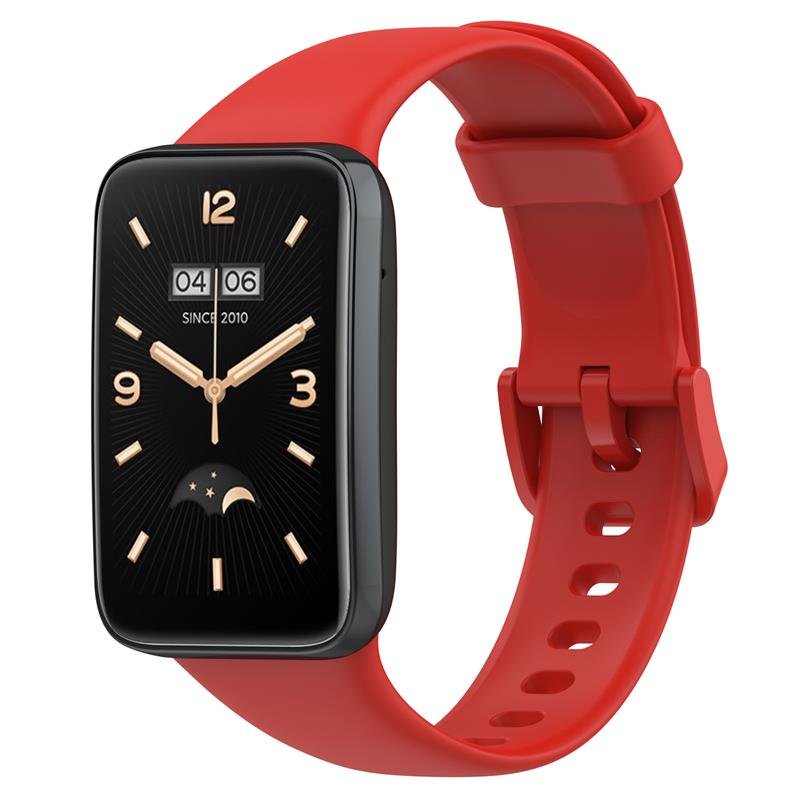 Telcon silikona siksniņa MI Band 7 PRO/ M7 PRO (10)., sarkana
