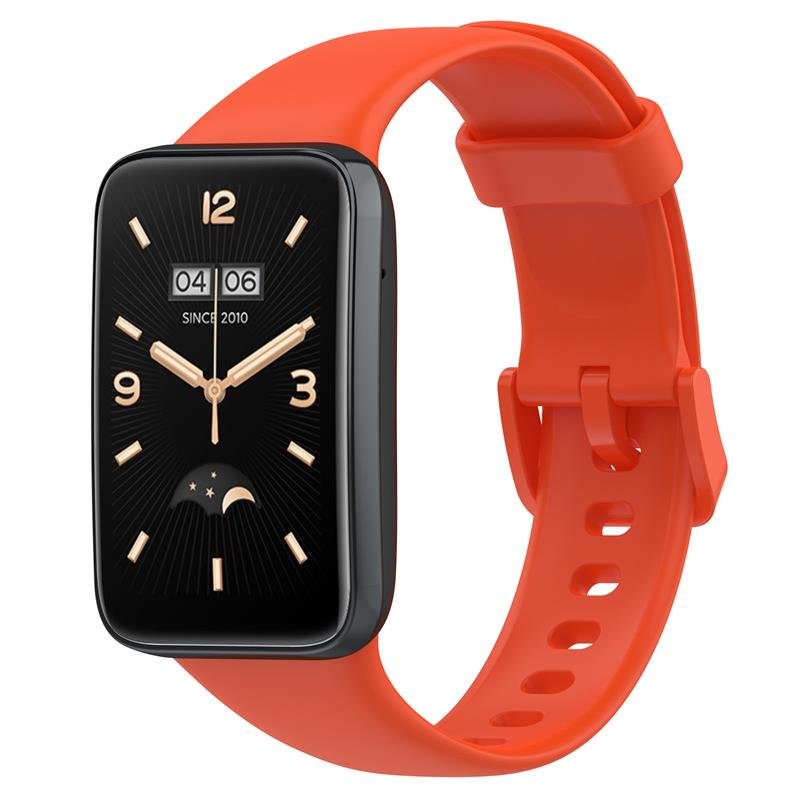 Telcon silikona siksniņa MI Band 7 PRO/ M7 PRO (12)., oranža