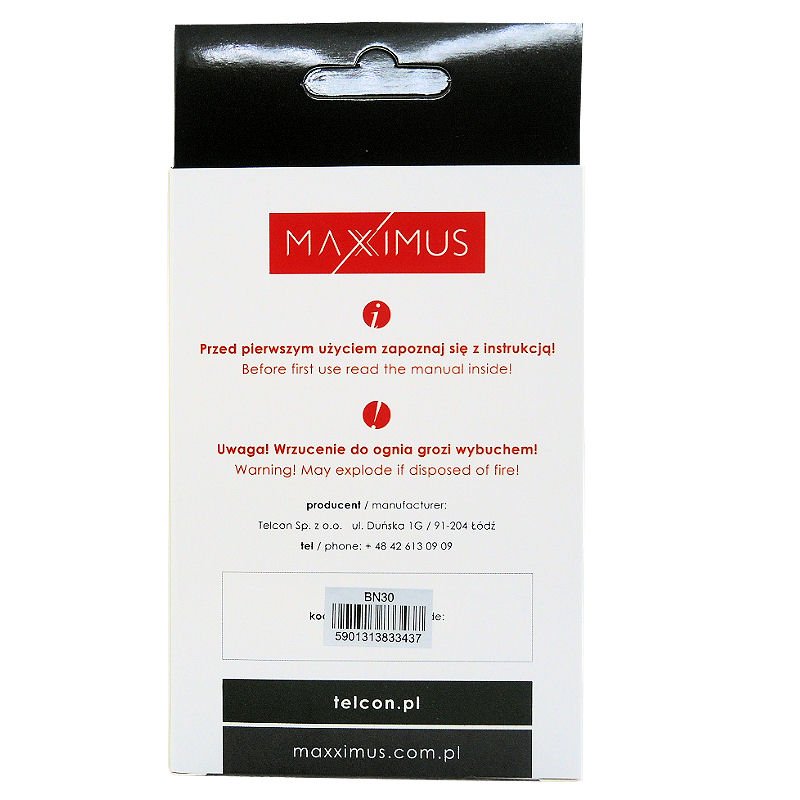 MAXXIMUS baterija XIA REDMI 4A 3150 mAh Li-ion BN30