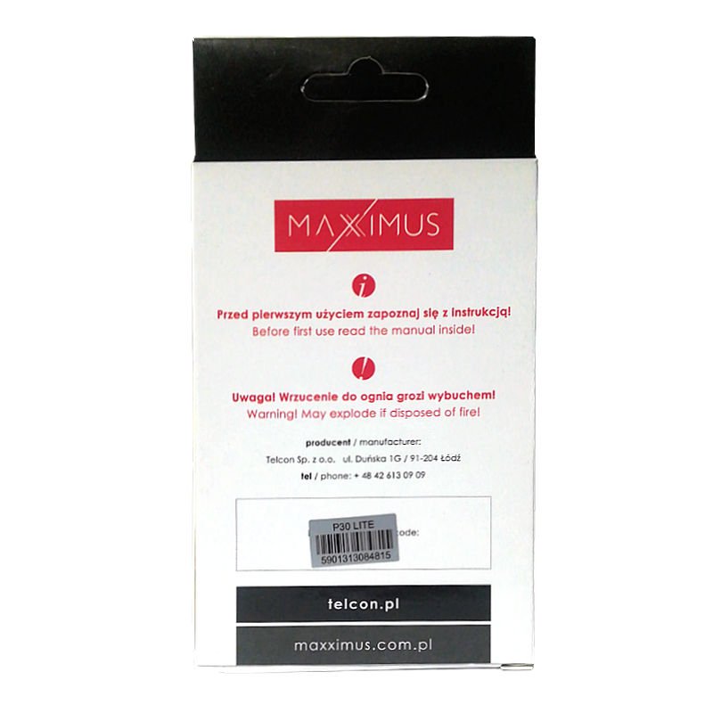 MAXXIMUS baterija HUAWEI P30 LITE 3600 mAh litija jonu akumulators, HB356687ECW