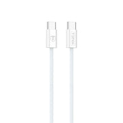 T-Phox kabelis CC15 Series USB-C/USB-C 60W 3A, balts