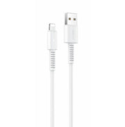 Yesido kabelis CA120 18W USB/LIGHTNING 1M PVC 2A, balts