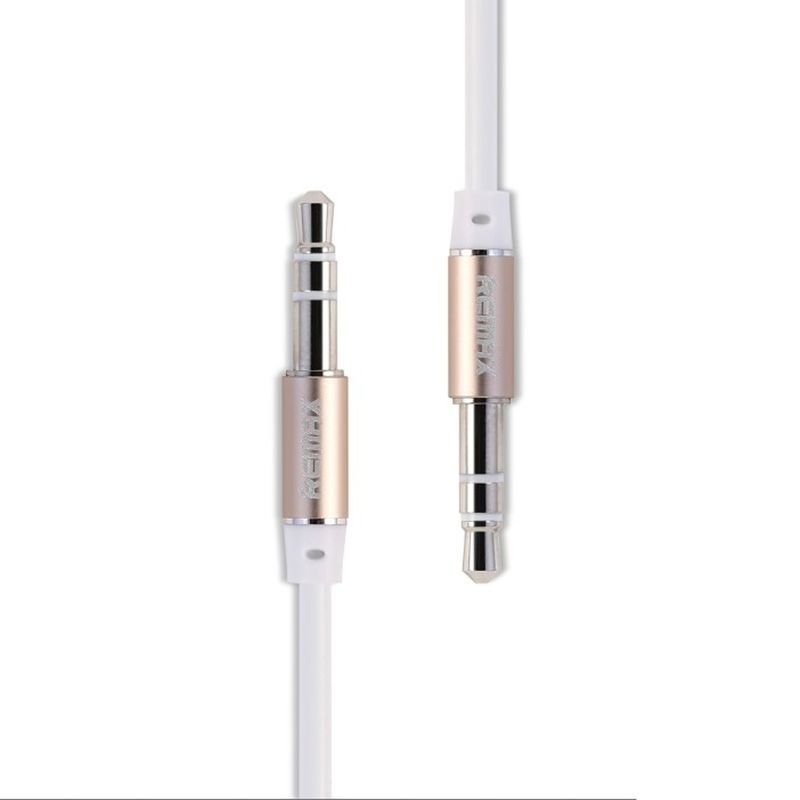 Remax kabelis Jack-jack 3,5mm 1M, balts