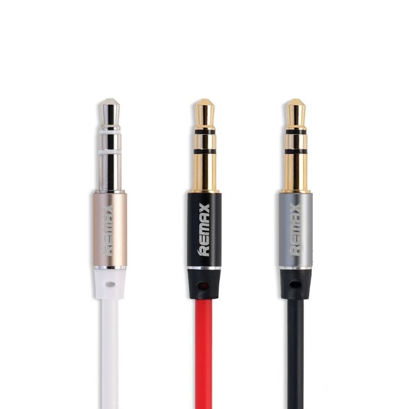 Remax kabelis Jack-jack 3,5mm 1M, balts