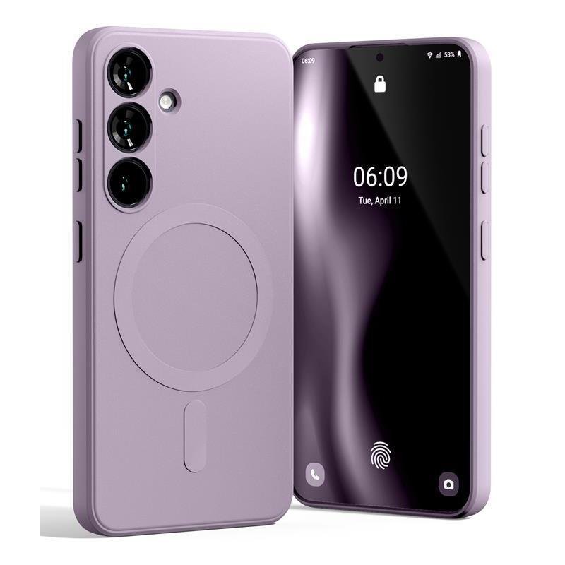 Mercury pus-Silikona MagSafe Samsung Galaxy S26+ violets