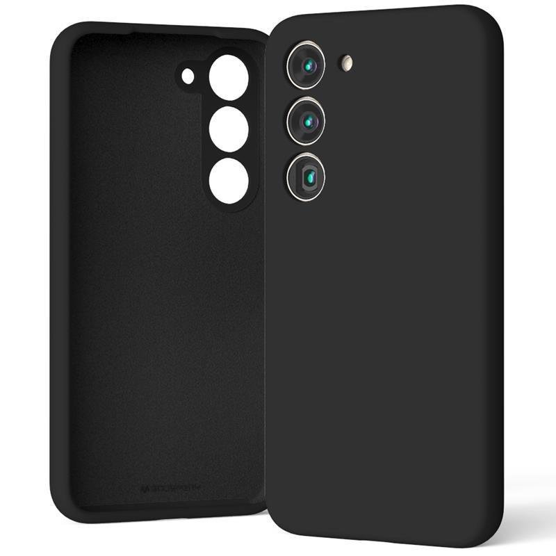 Mercury silikona vāciņš Samsung Galaxy S24 FE, melns