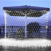 LED aizkars (240 LAMPS) 3M x 3M auksti balts