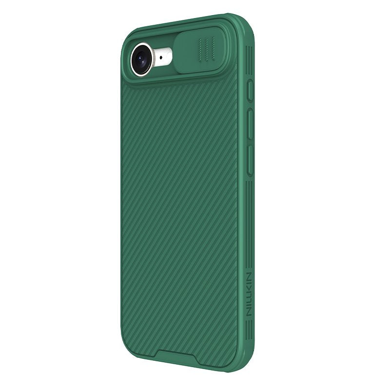 NILLKIN CAMSHIELD PRO iPhone 16E tumši zaļš