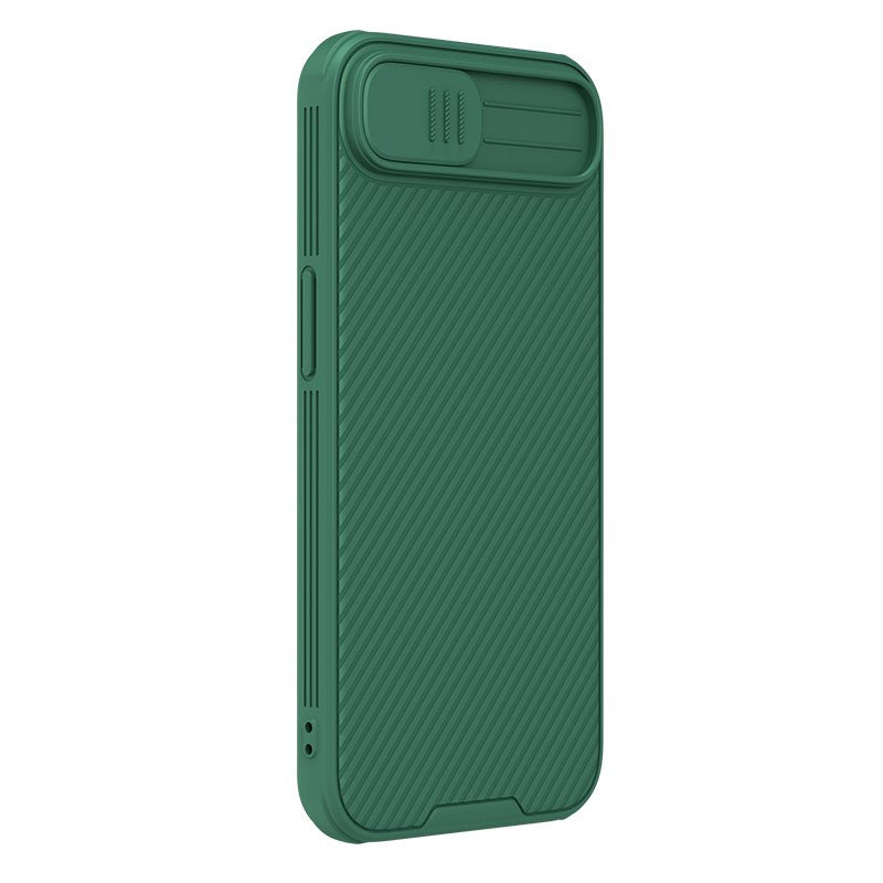 NILLKIN CAMSHIELD PRO iPhone 16E tumši zaļš