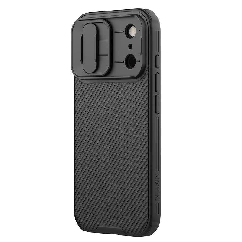 Nillkin Camshield Pro apvalks iPhone 17 Pro / 18 Pro, melns