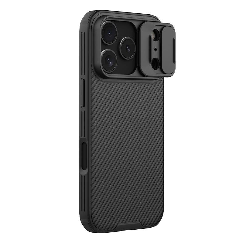 Nillkin Camshield Pro apvalks iPhone 17 Pro / 18 Pro, melns