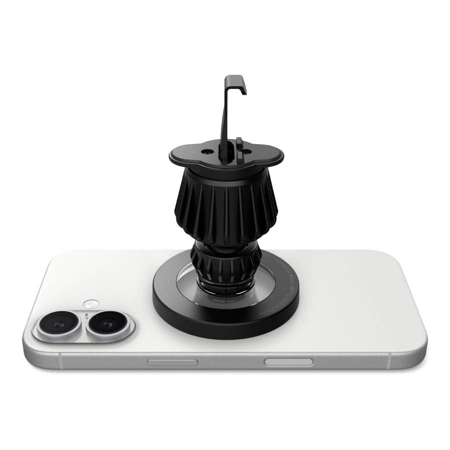 SPIGEN MFT13 MAGNĒTISKAIS MAGSAFE AUTO STIPRĪNĀJUMS UZ MĀRRU PANEĻA UN VENTILĀCIJAS ATVERES, MELNS