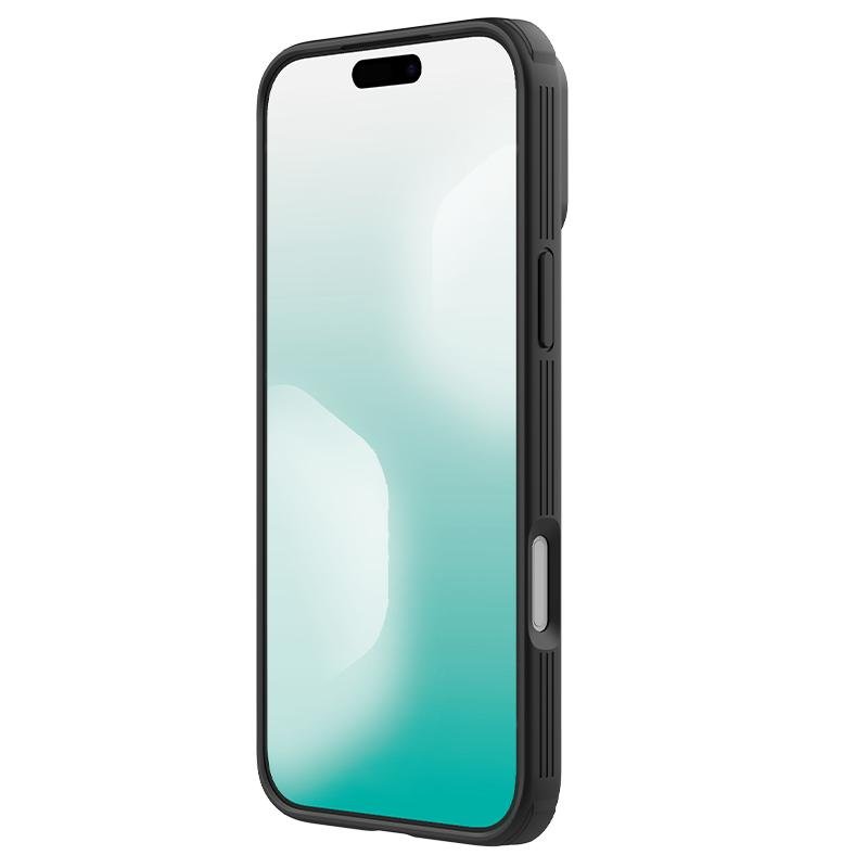 Nillkin Camshield Pro magnētiskais apvalks iPhone 17 Pro Max / 18 Pro Max, caurspīdīgs melns