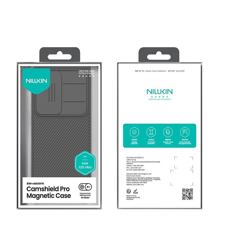Nillkin CAMShield PRO magnētisks SAMSUNG 25 ULTRA melns