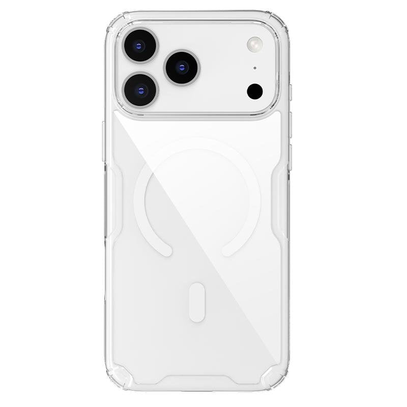 Nillkin Nature Pro magnētiskais apvalks iPhone 17 Pro Max / 18 Pro Max, caurspīdīgs