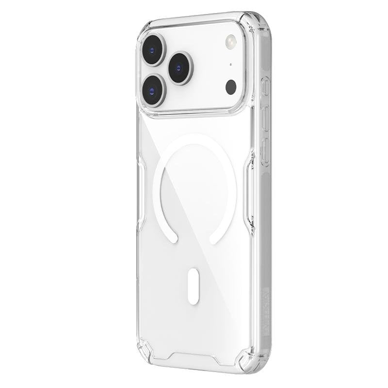 Nillkin Nature Pro magnētiskais apvalks iPhone 17 Pro Max / 18 Pro Max, caurspīdīgs
