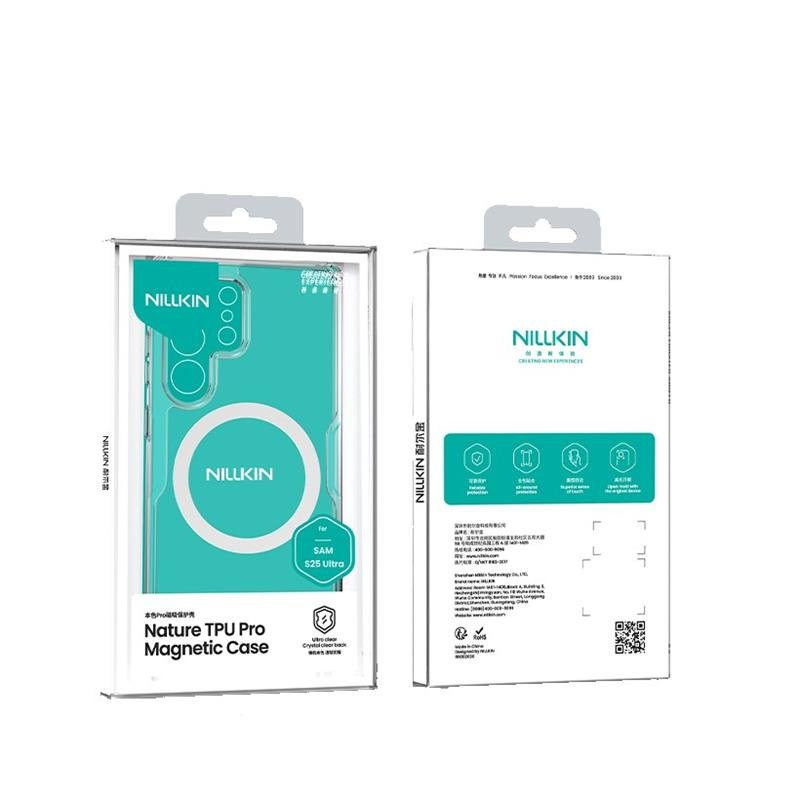 NILLKIN NATURE PRO MAGNETISKAIS SAMSUNG S25 ULTRA caurspīdīgs