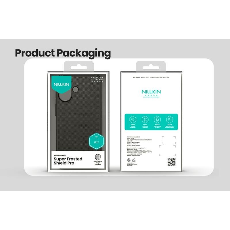 NILLKIN SUPER SHIELD PRO iPhone 17 melns