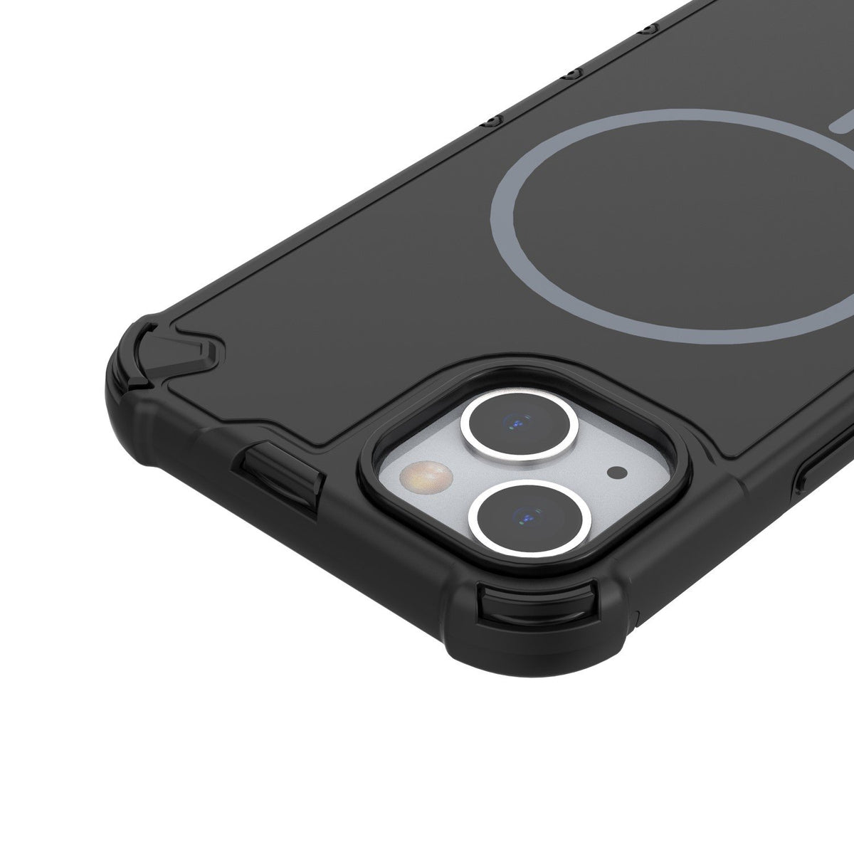 Defender 2/1 MagSafe vāciņš iPhone 14 6,1", melns