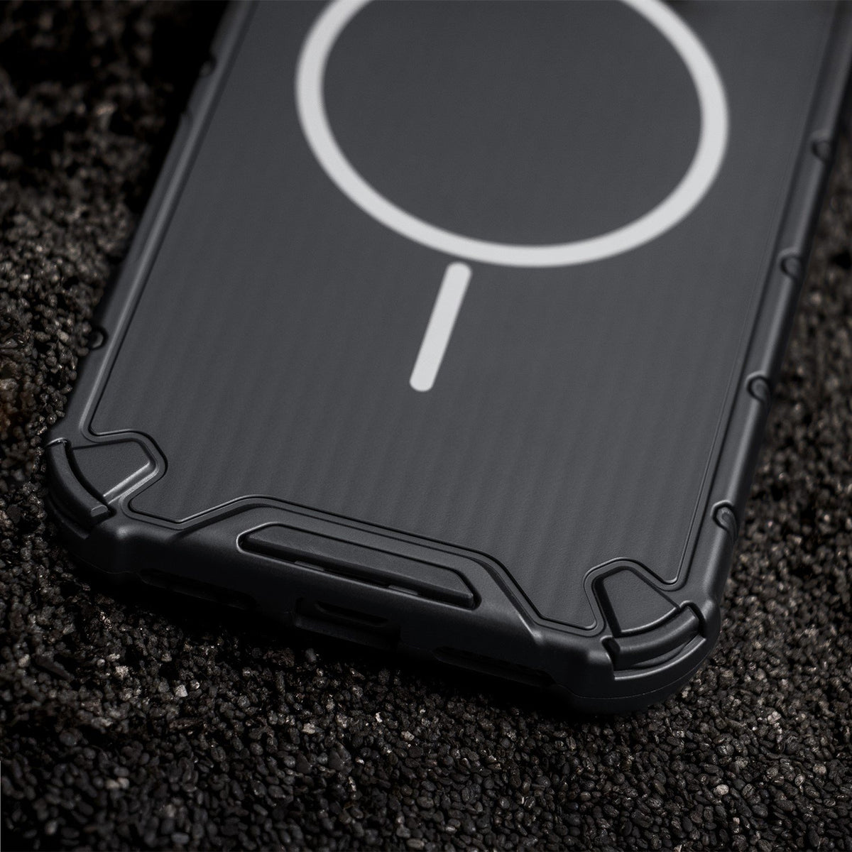 Defender 2/1 MagSafe vāciņš iPhone 14 6,1", melns