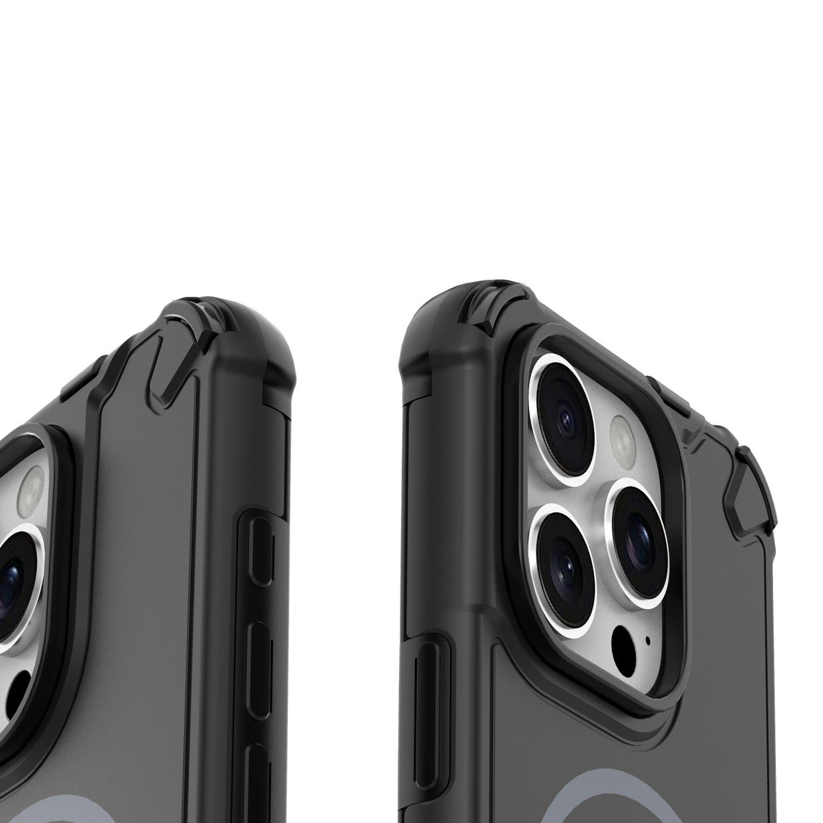 Defender 2/1 MagSafe vāciņš iPhone 15 Pro 6,1", melns