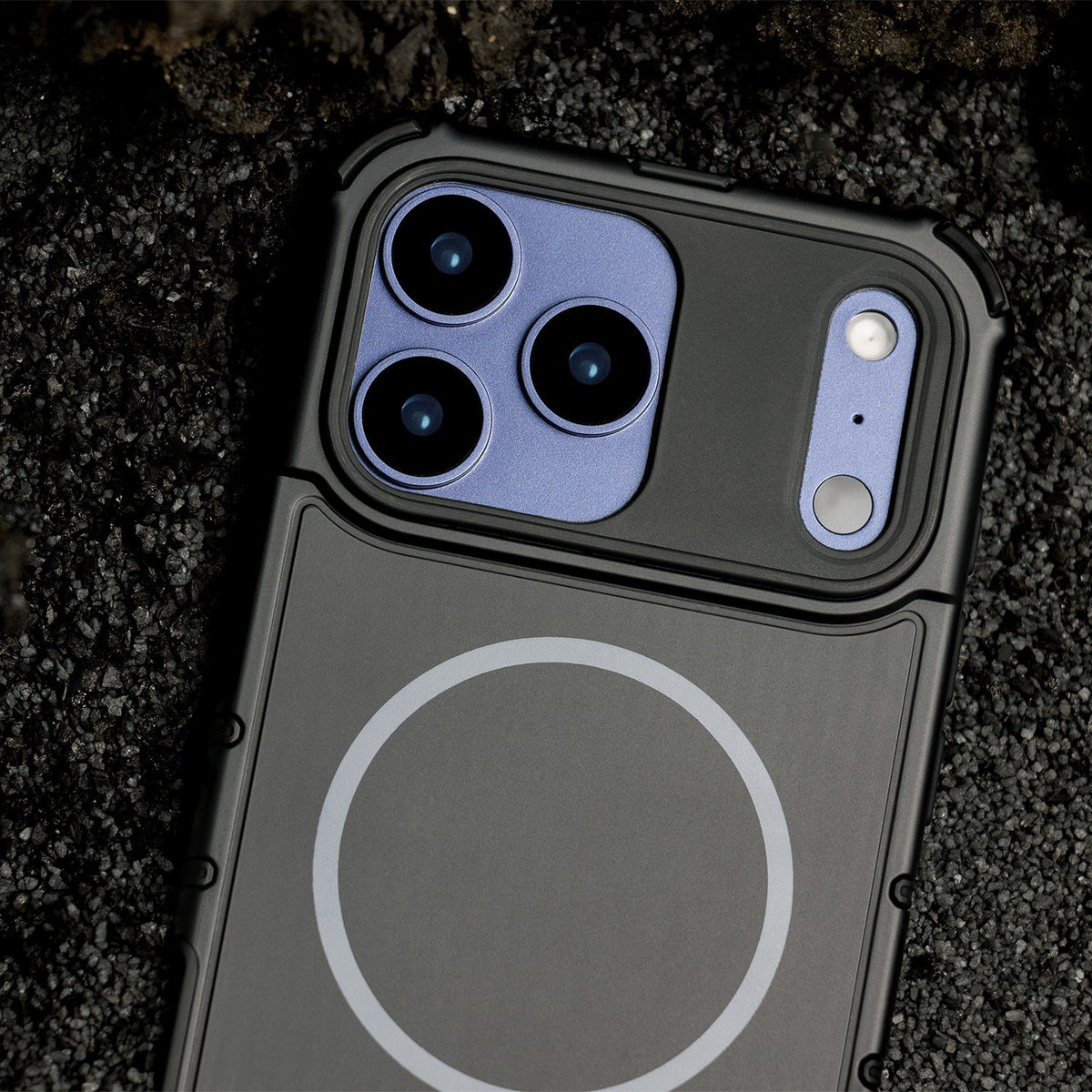 Defender 2/1 MagSafe vāciņš iPhone 16 Pro 6,3", melns