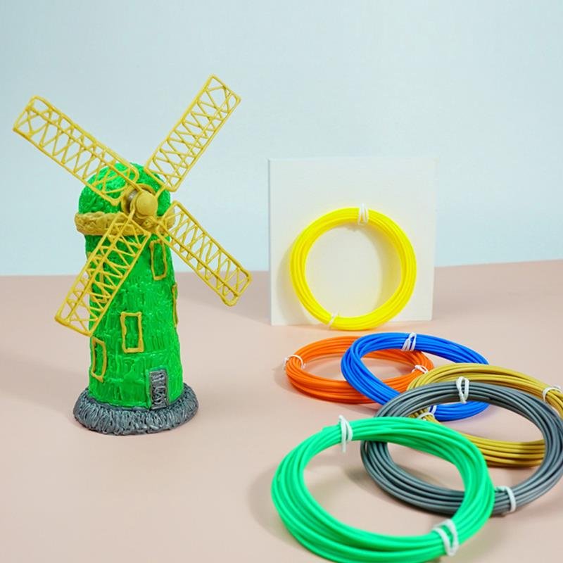 3D pildspalvas serdeņi, 36 m – komplekts (3 m x 12 krāsas)
