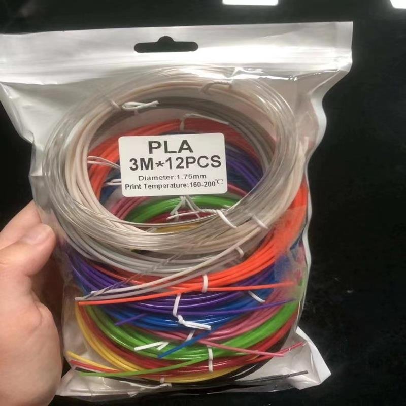 3D pildspalvas serdeņi, 36 m – komplekts (3 m x 12 krāsas)