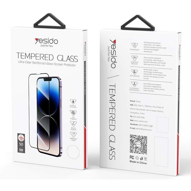 Yesido aizsargstikls 5D Xiaomi Poco X7 Pro TG01
