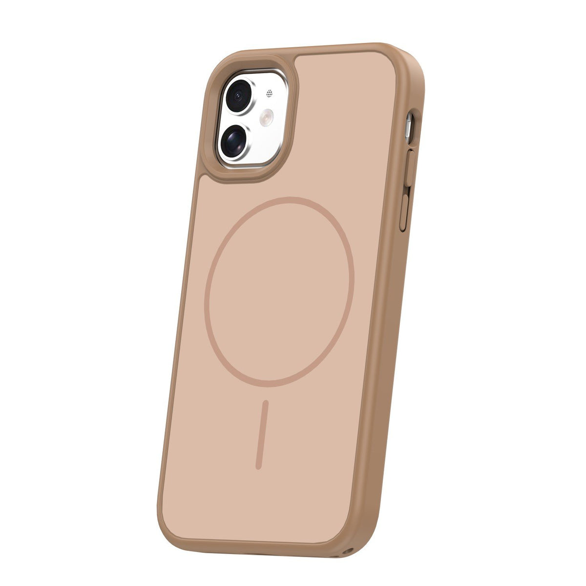 Frame Thin MagSafe vāciņš iPhone 11, brūns