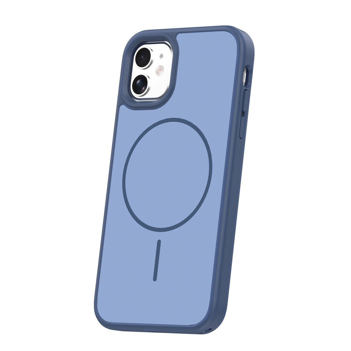 Frame Thin MagSafe vāciņš iPhone 11, tumši zils