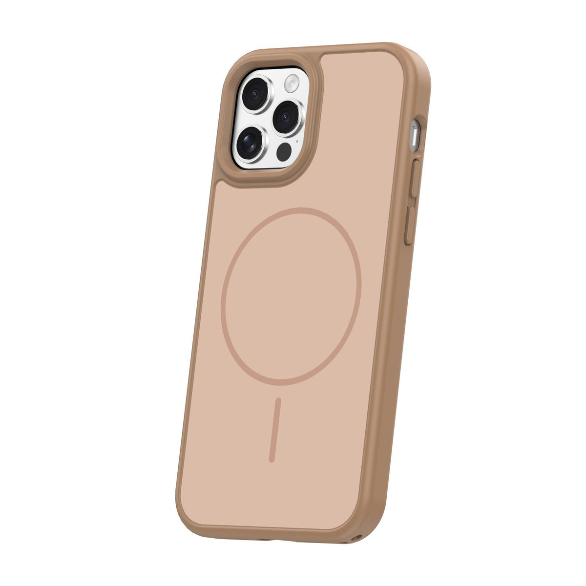 Frame Thin MagSafe vāciņš iPhone 12 / 12 Pro 6,1", brūns