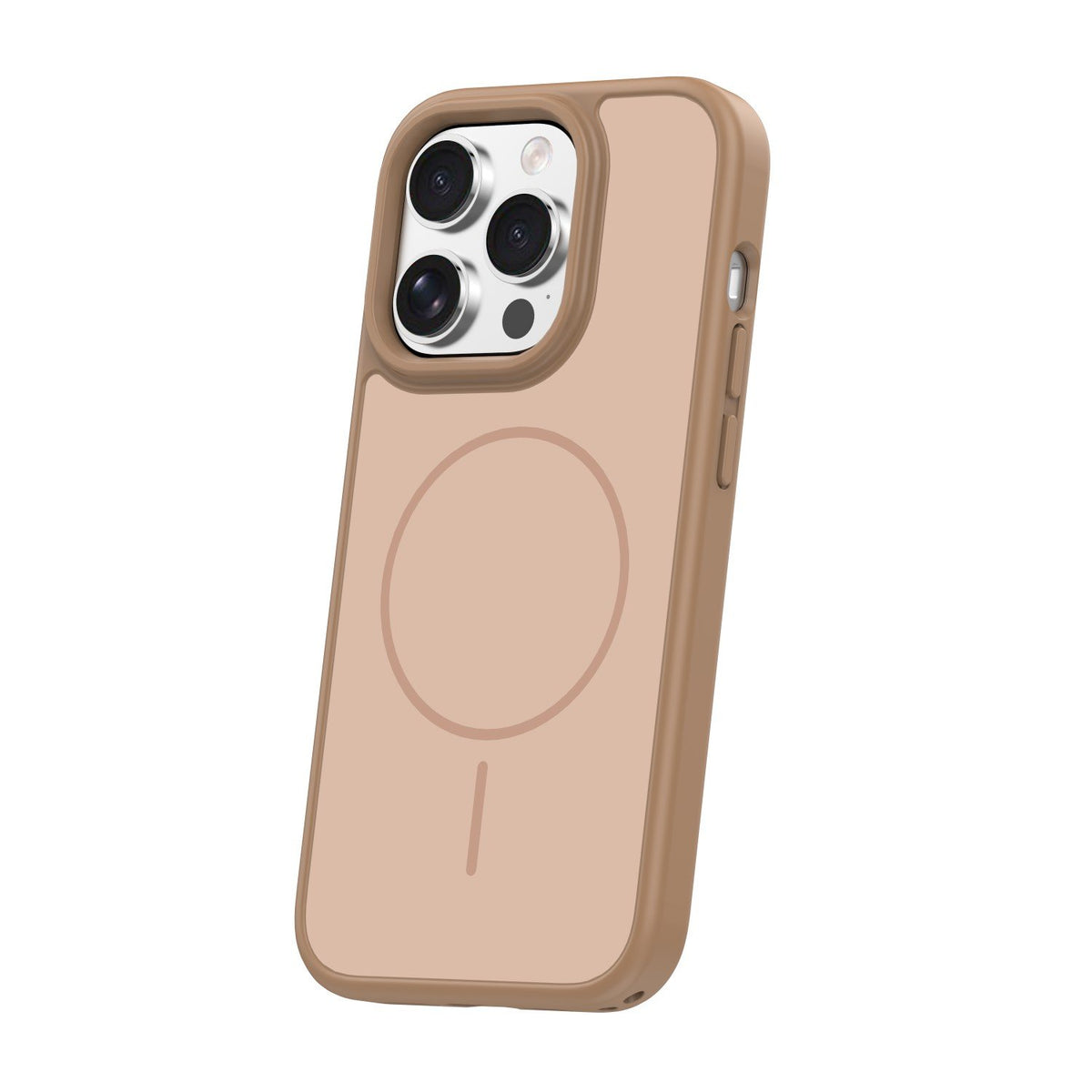Frame Thin MagSafe vāciņš iPhone 15 Pro 6,1", brūns