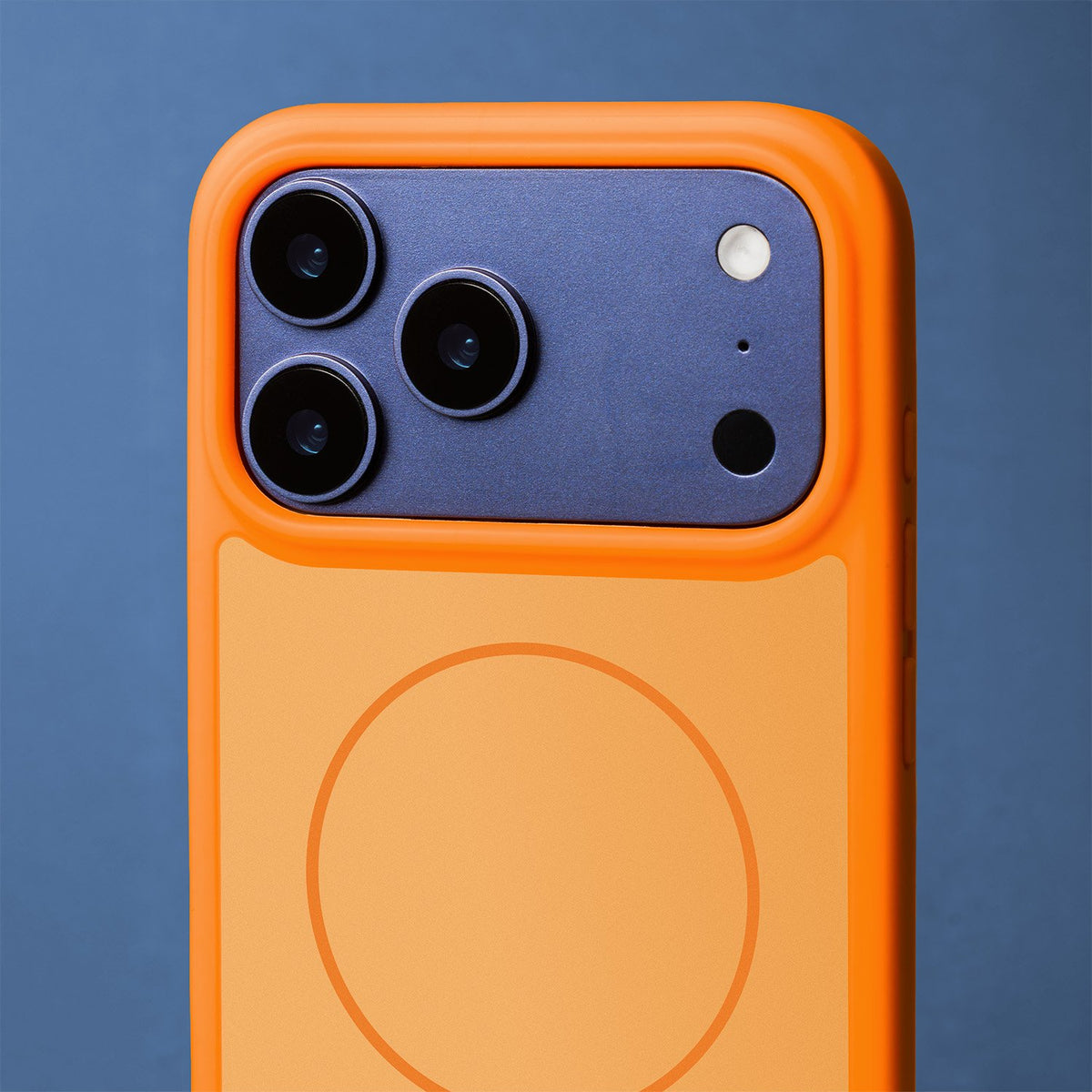 Frame Thin MagSafe vāciņš iPhone 16 6,1", oranžs