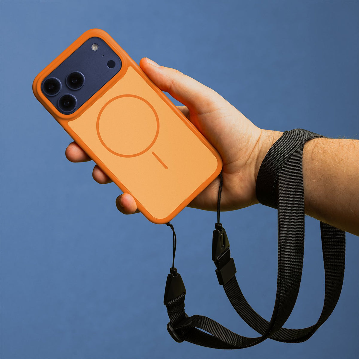 Frame Thin MagSafe vāciņš iPhone 16 6,1", oranžs