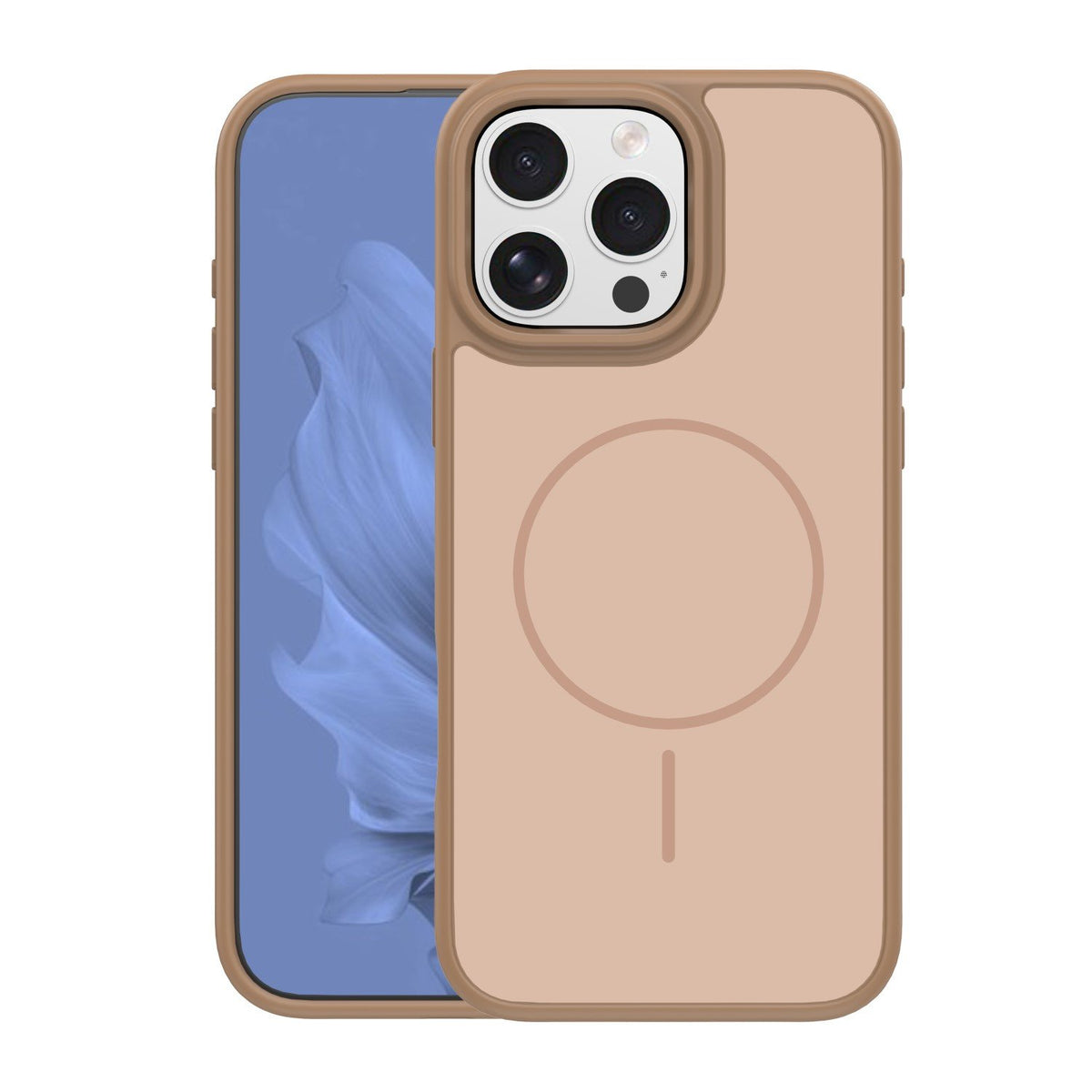Frame Thin MagSafe vāciņš iPhone 16 Pro Max 6,9", brūns