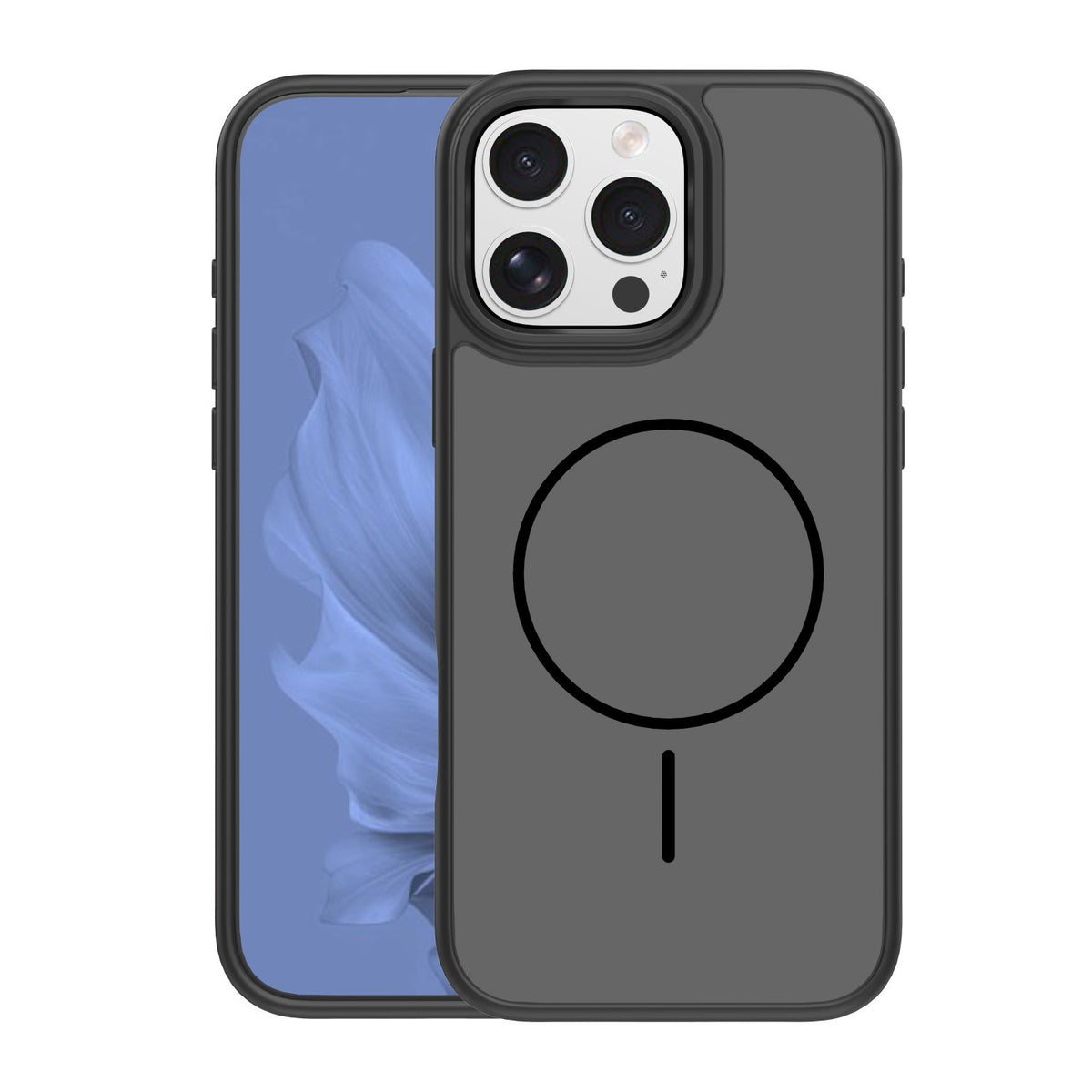 Frame Thin MagSafe vāciņš iPhone 16 Pro Max 6,9", melns