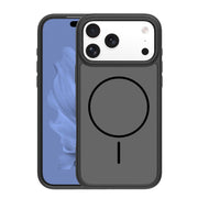 Frame Thin Mag apvalks iPhone 17 Pro Max 6,9" / 18 Pro Max 6,9" melnā krāsā