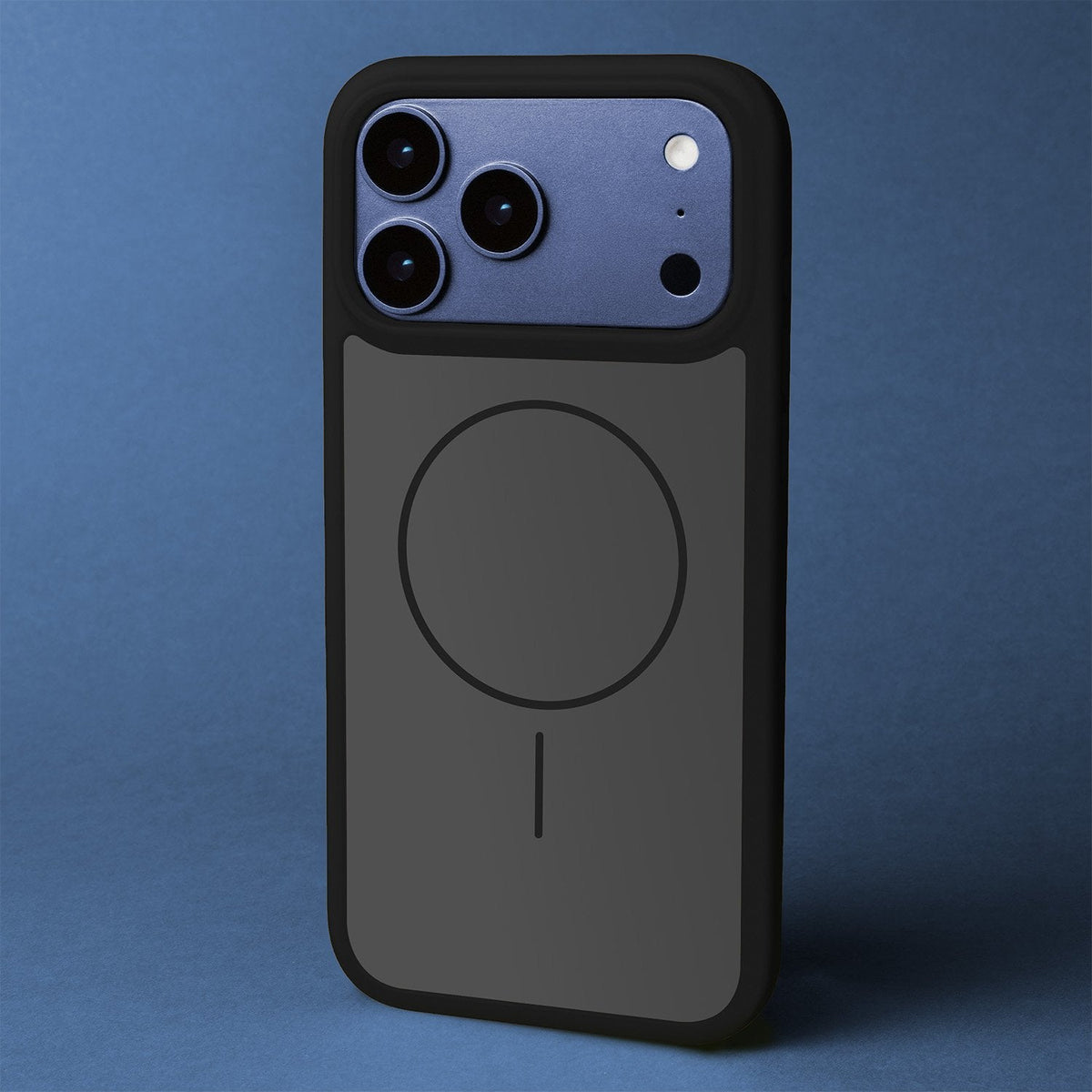 Frame Thin Mag apvalks iPhone 17 Pro Max 6,9" / 18 Pro Max 6,9" melnā krāsā