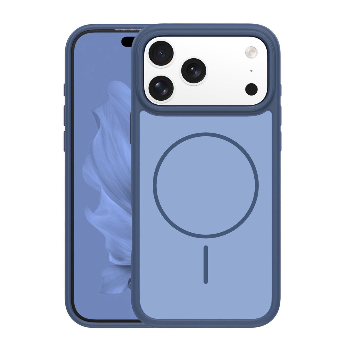 Frame Thin Mag apvalks iPhone 17 Pro 6,3" / 18 Pro 6,3" tumši zils