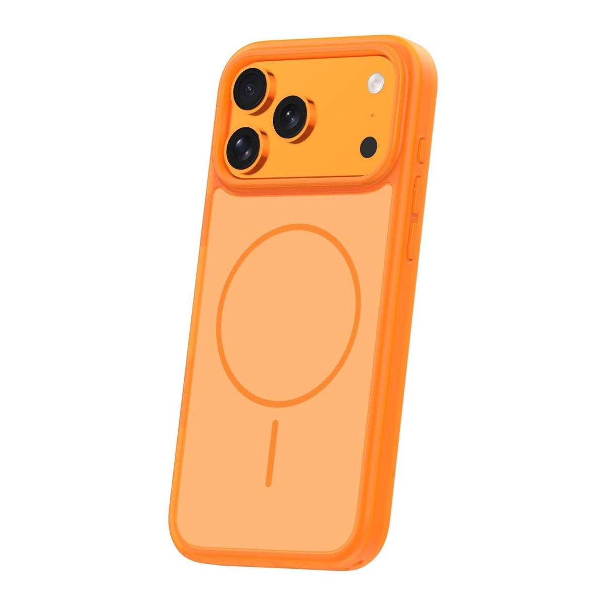 Frame Thin Mag apvalks iPhone 17 Pro 6,3" / 18 Pro 6,3" oranžā krāsā