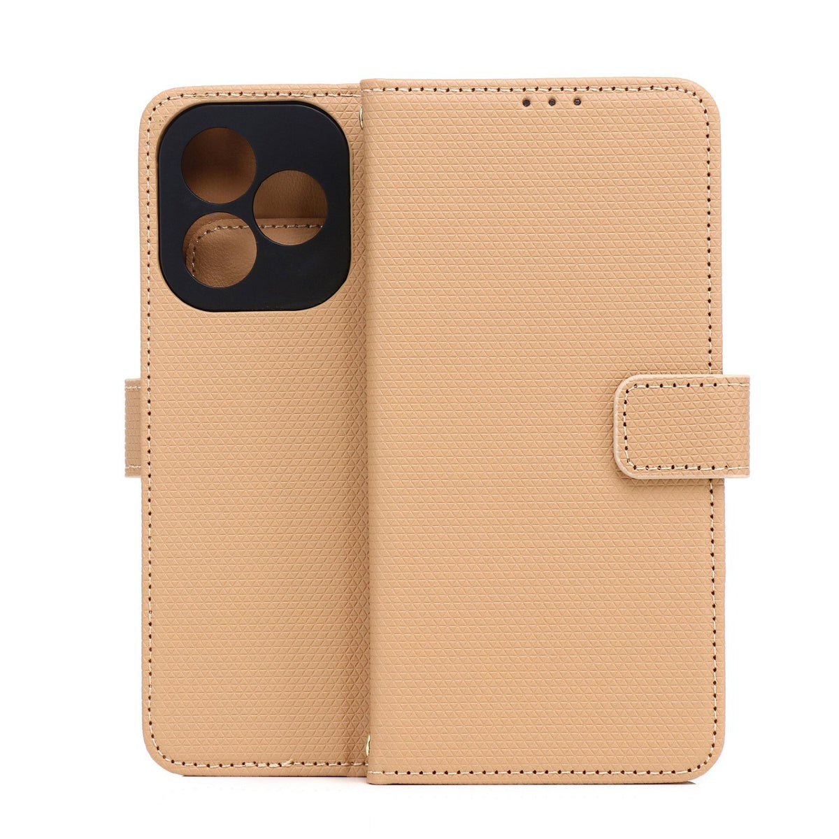 Smart Triangle maciņš Oppo A5 5G, brūns