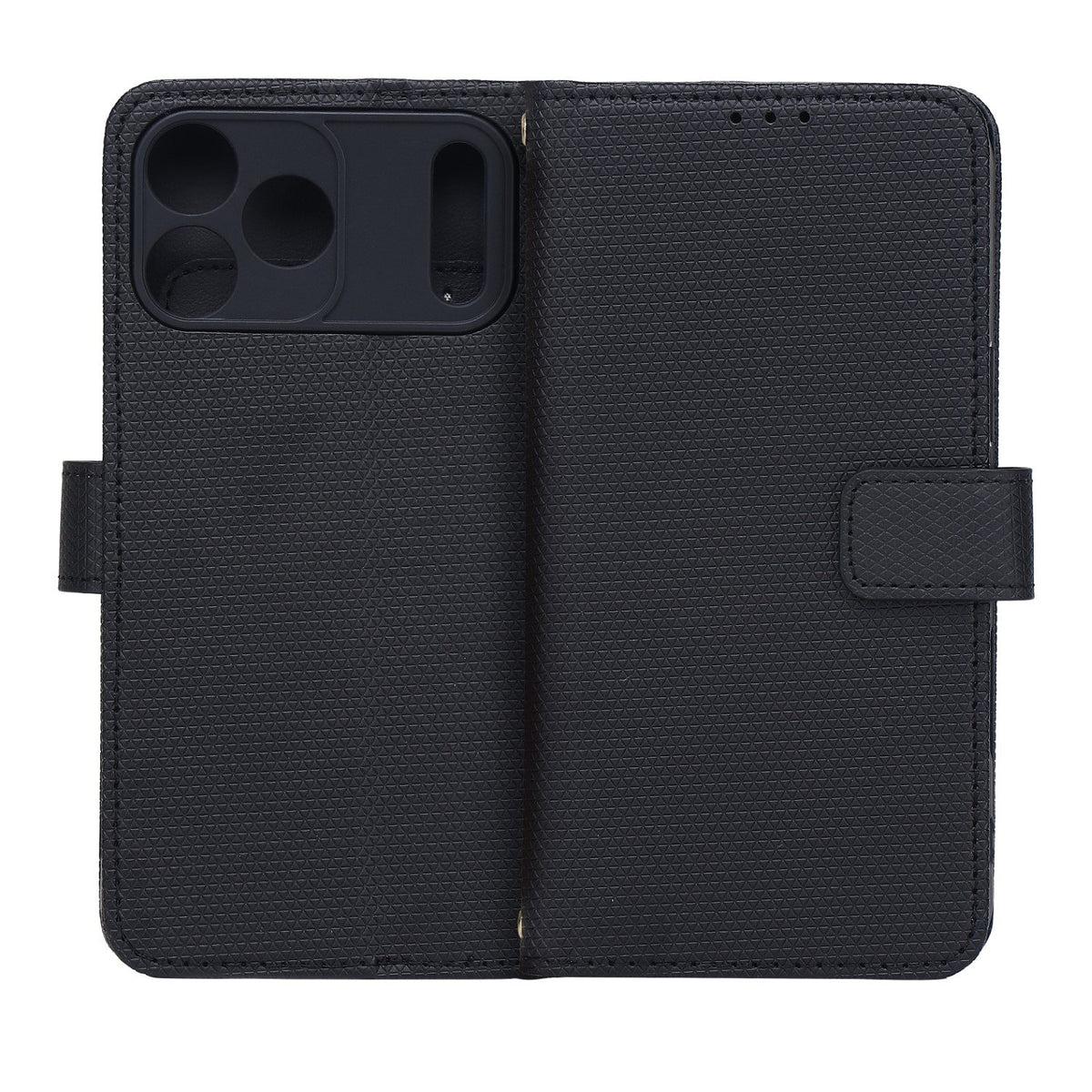 Smart Triangle apvalks iPhone 17 Pro Max 6,9" / 18 Pro Max 6,9" melnā krāsā