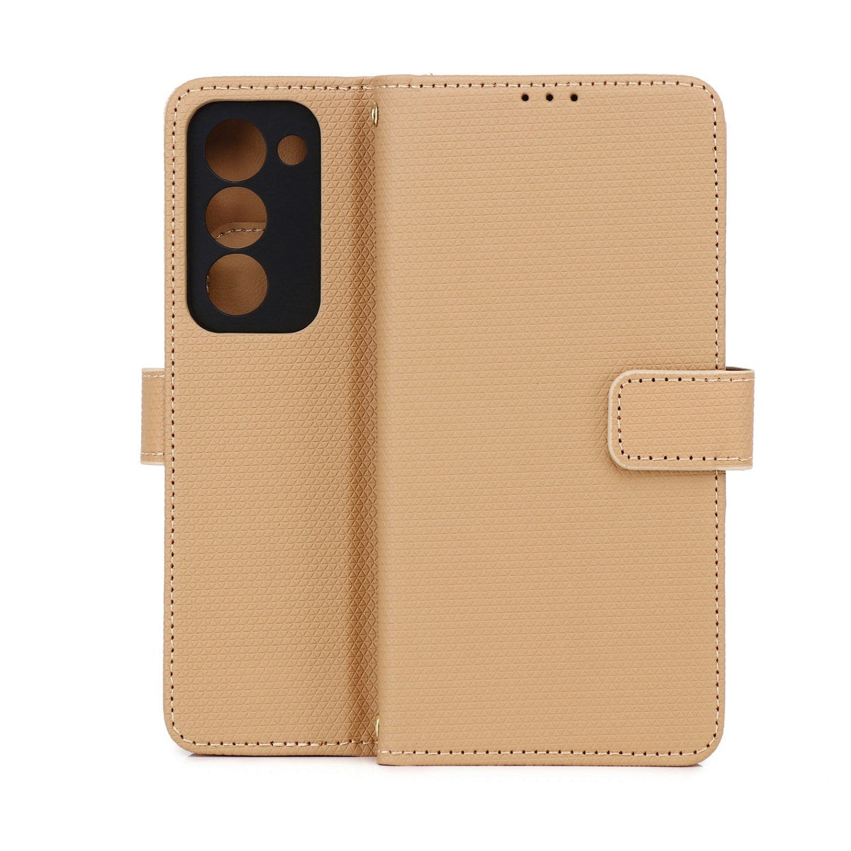 Smart Triangle maciņš Oppo A5 5G, brūns