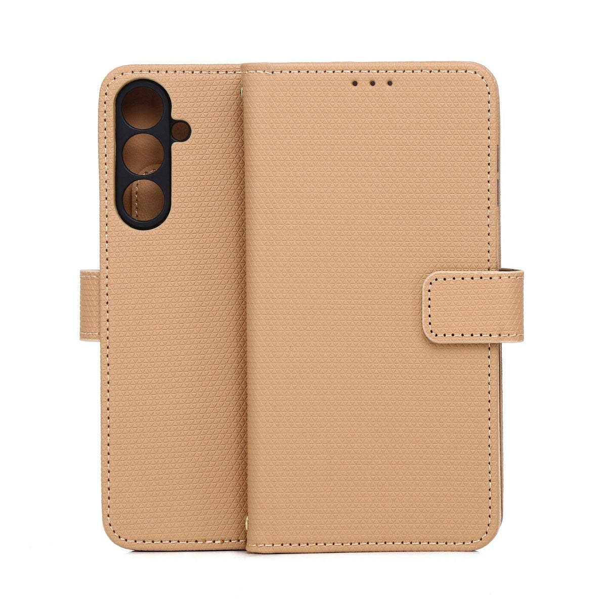 Viedais trīsstūra formas futrālis Samsung Galaxy A16 4G / A16 5G / M16 5G melns, brūns