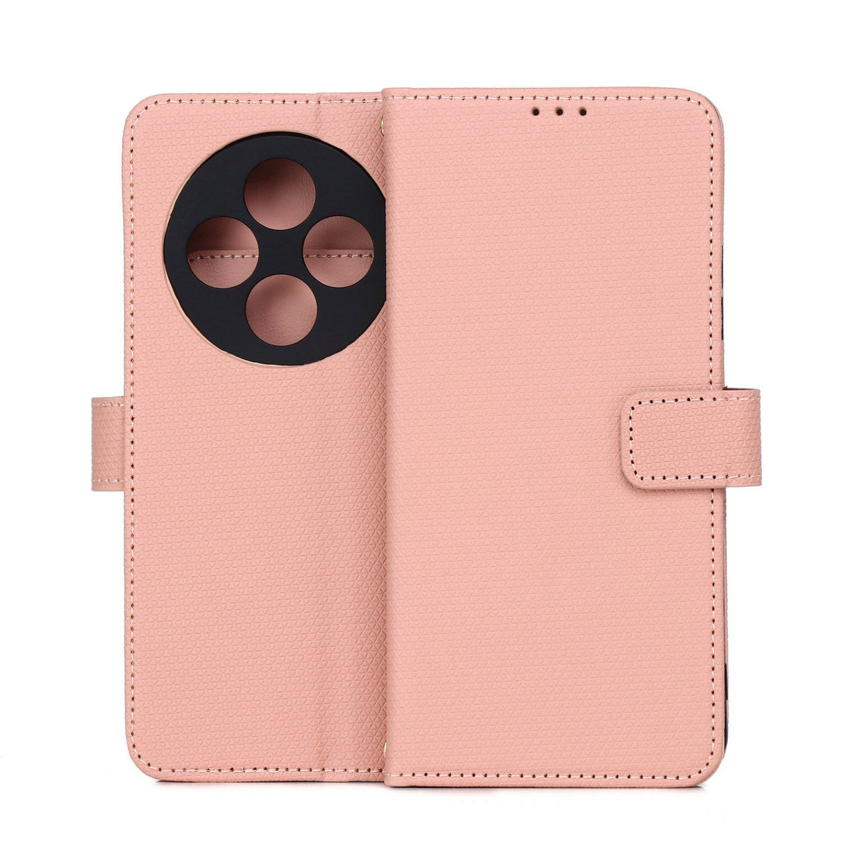 Viedais trīsstūra formas vāciņš Xiaomi Redmi 14C 4G/ 14C 5G / Redmi A4 / POCO C75 rozā