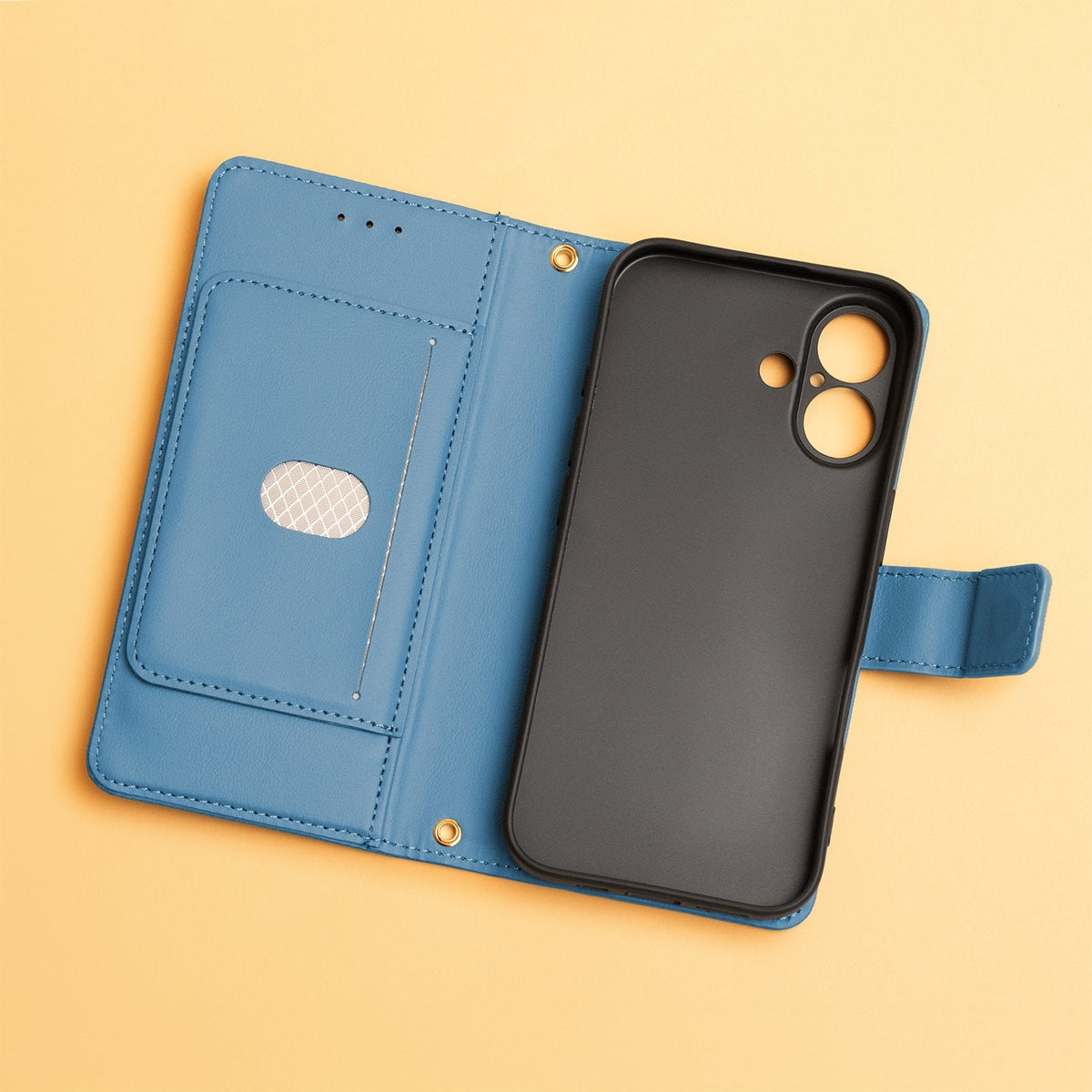 Smart Triangle apvalks iPhone 17 Pro 6,3" / 18 Pro 6,3" zils