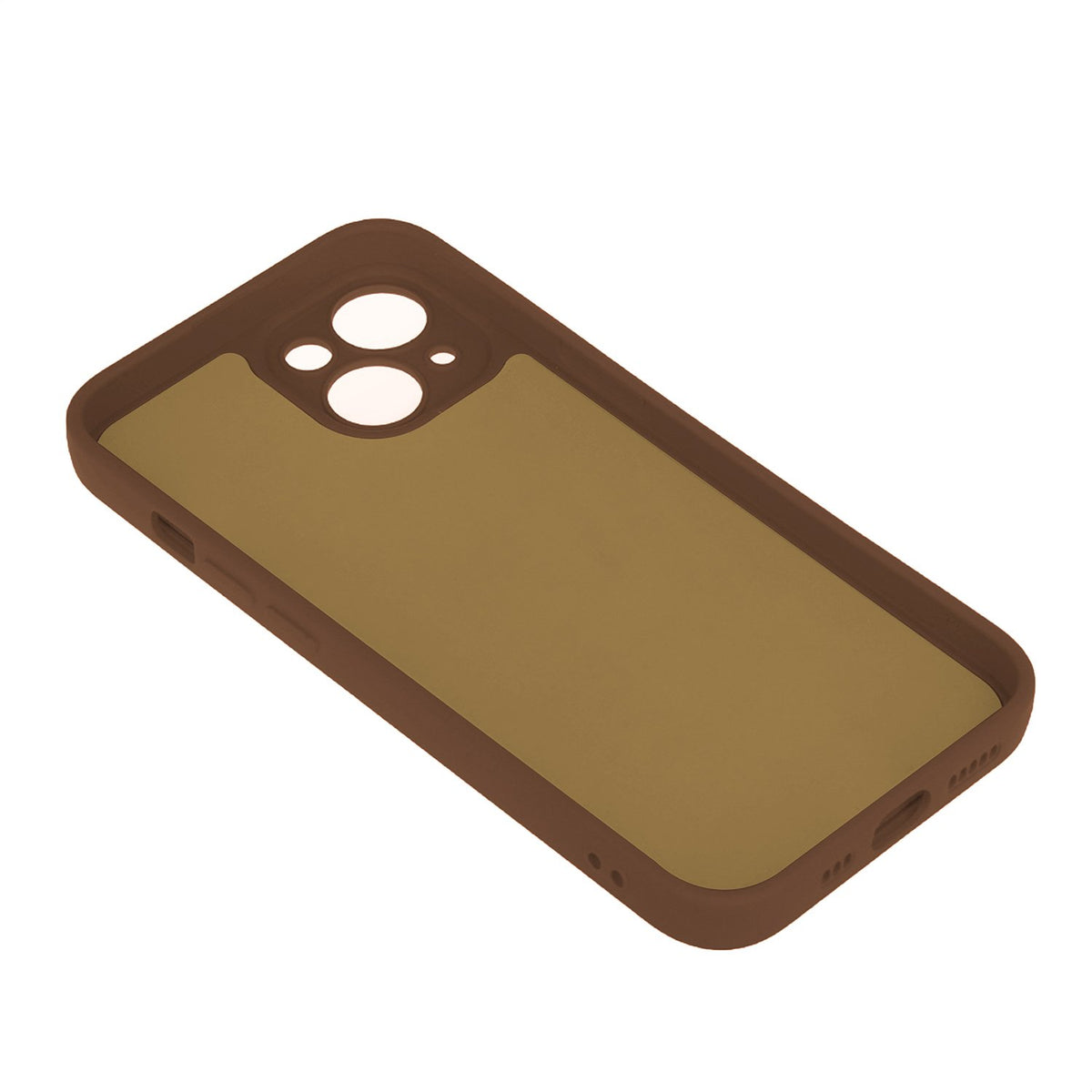 Silikona case priekš iPhone 15 6,1" brūns